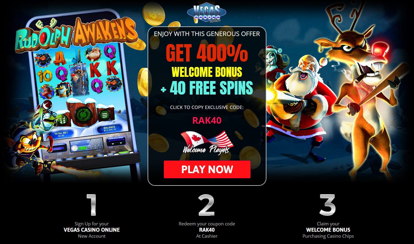 400% WELCOME
BONUS | + 40 FREE SPINS 400% WELCOME BONUS | + 40 FREE
SPINS